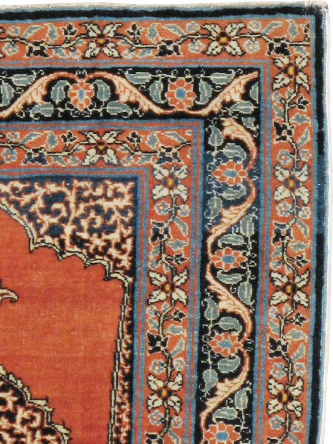 Antique Persian Tabriz Hagi Jalili Rug, No.23261 - Galerie Shabab