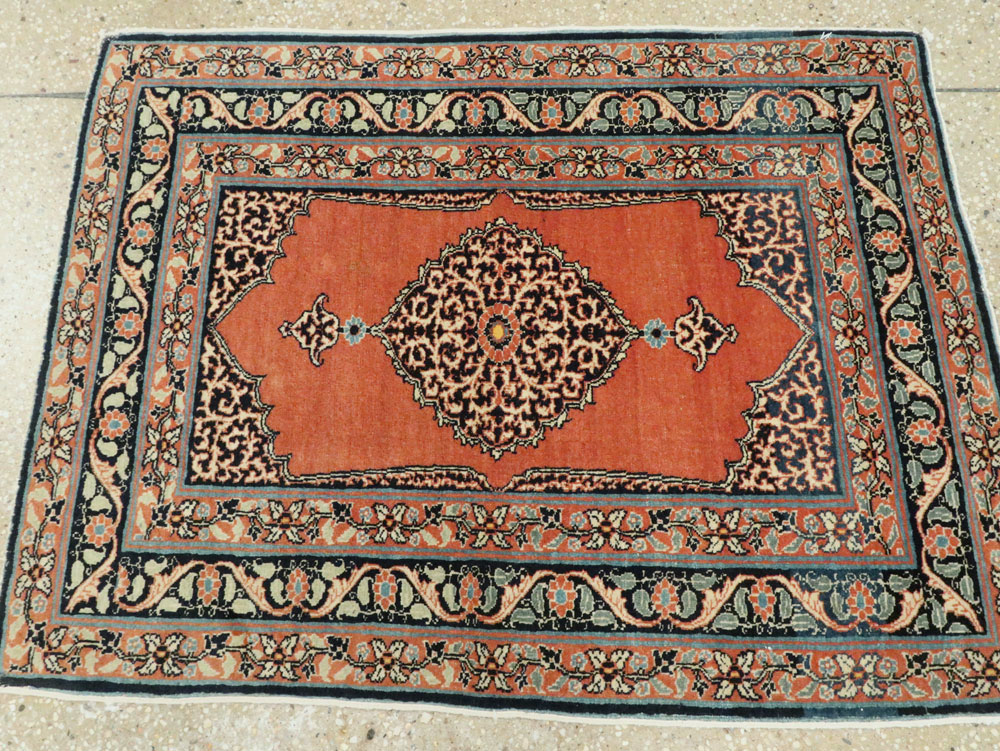 Antique Persian Tabriz Hagi Jalili Rug, No.23261 - Galerie Shabab