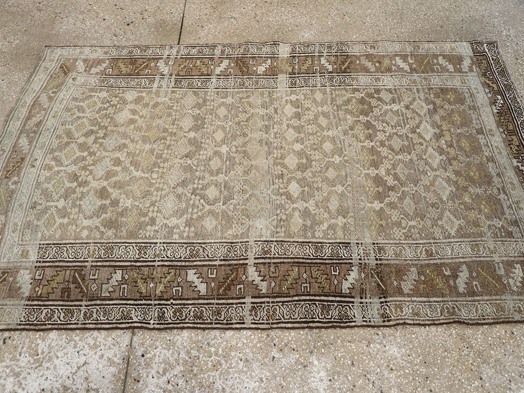 Antique Persian Kurdish Rug, No.23262 - Galerie Shabab