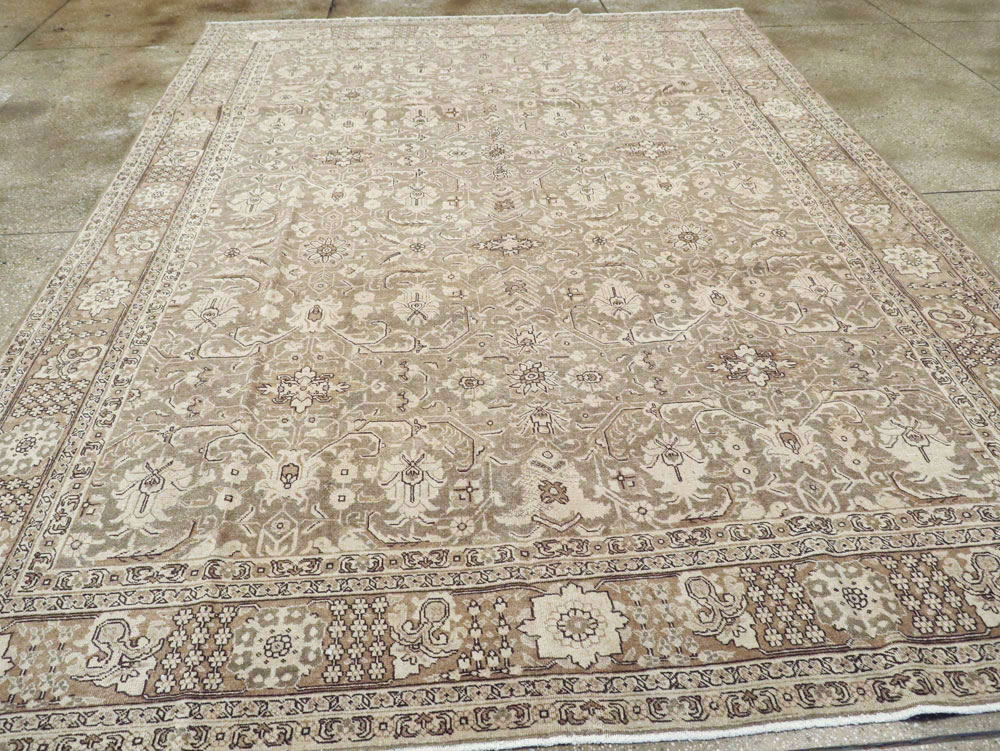 Antique Persian Tabriz Carpet, No.23268 - Galerie Shabab
