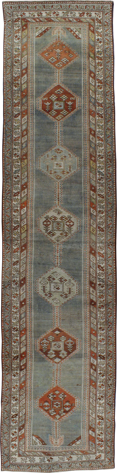 Vintage Persian Malayer Runner, No.23278 - Galerie Shabab