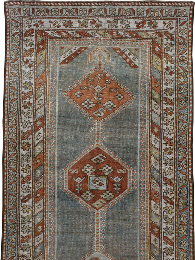 Vintage Persian Malayer Runner, No.23278 - Galerie Shabab
