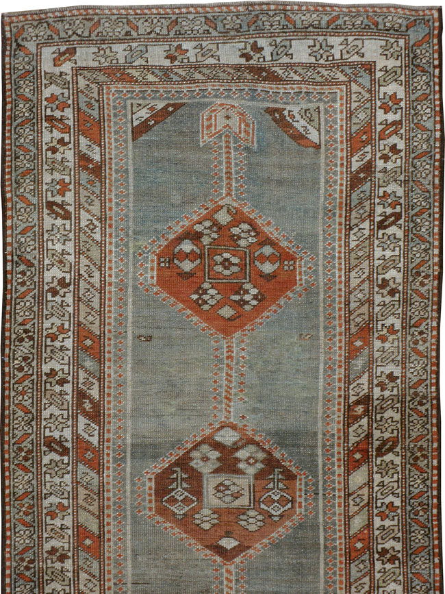 Vintage Persian Malayer Runner, No.23278 - Galerie Shabab
