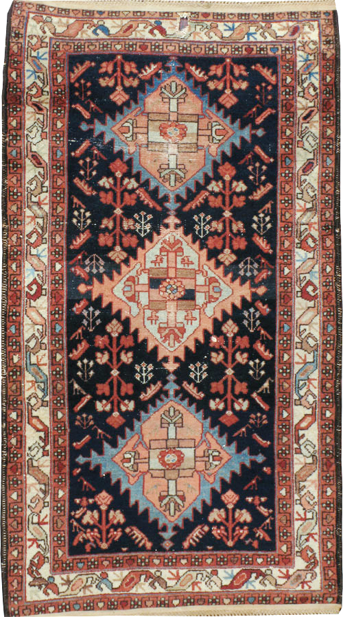 Vintage Persian Malayer Rug, No.23280 - Galerie Shabab