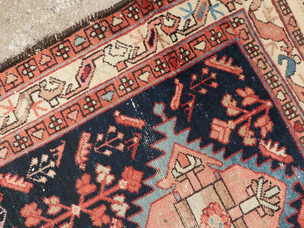 Vintage Persian Malayer Rug, No.23280 - Galerie Shabab