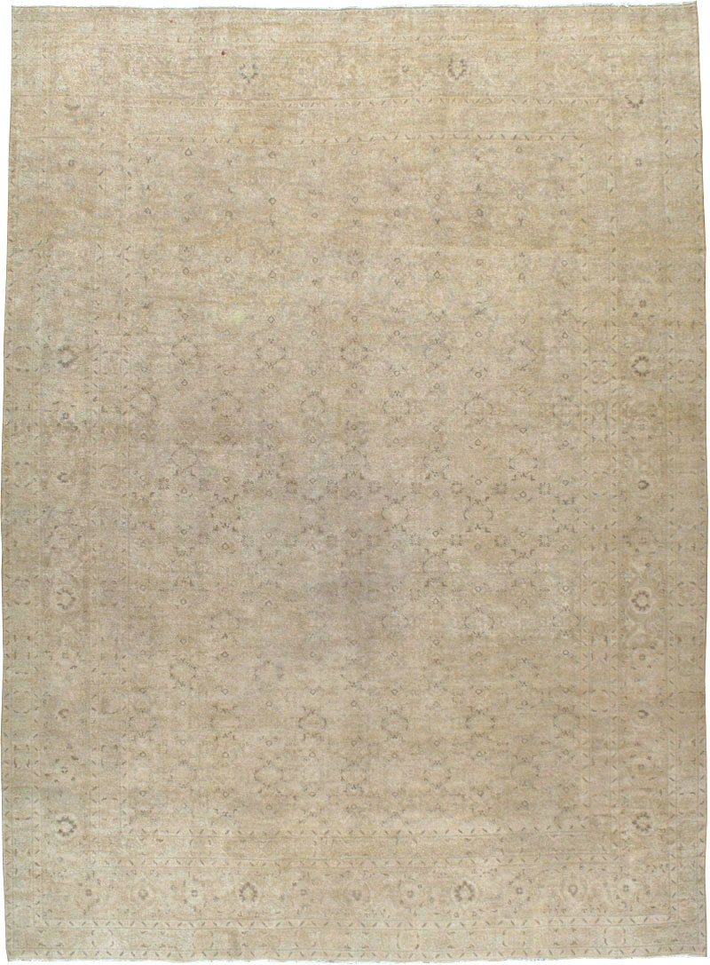 Antique Persian Tabriz Carpet, No.23282 - Galerie Shabab