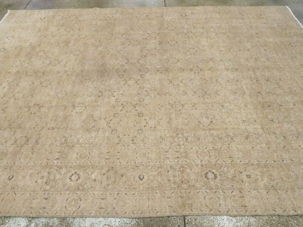 Antique Persian Tabriz Carpet, No.23282 - Galerie Shabab