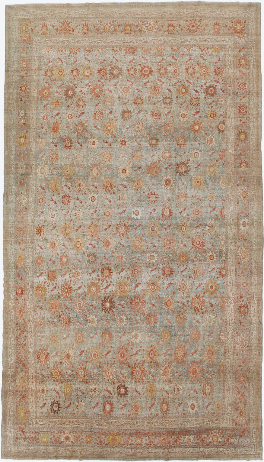 Antique Persian Mahal Carpet, No.23288 - Galerie Shabab