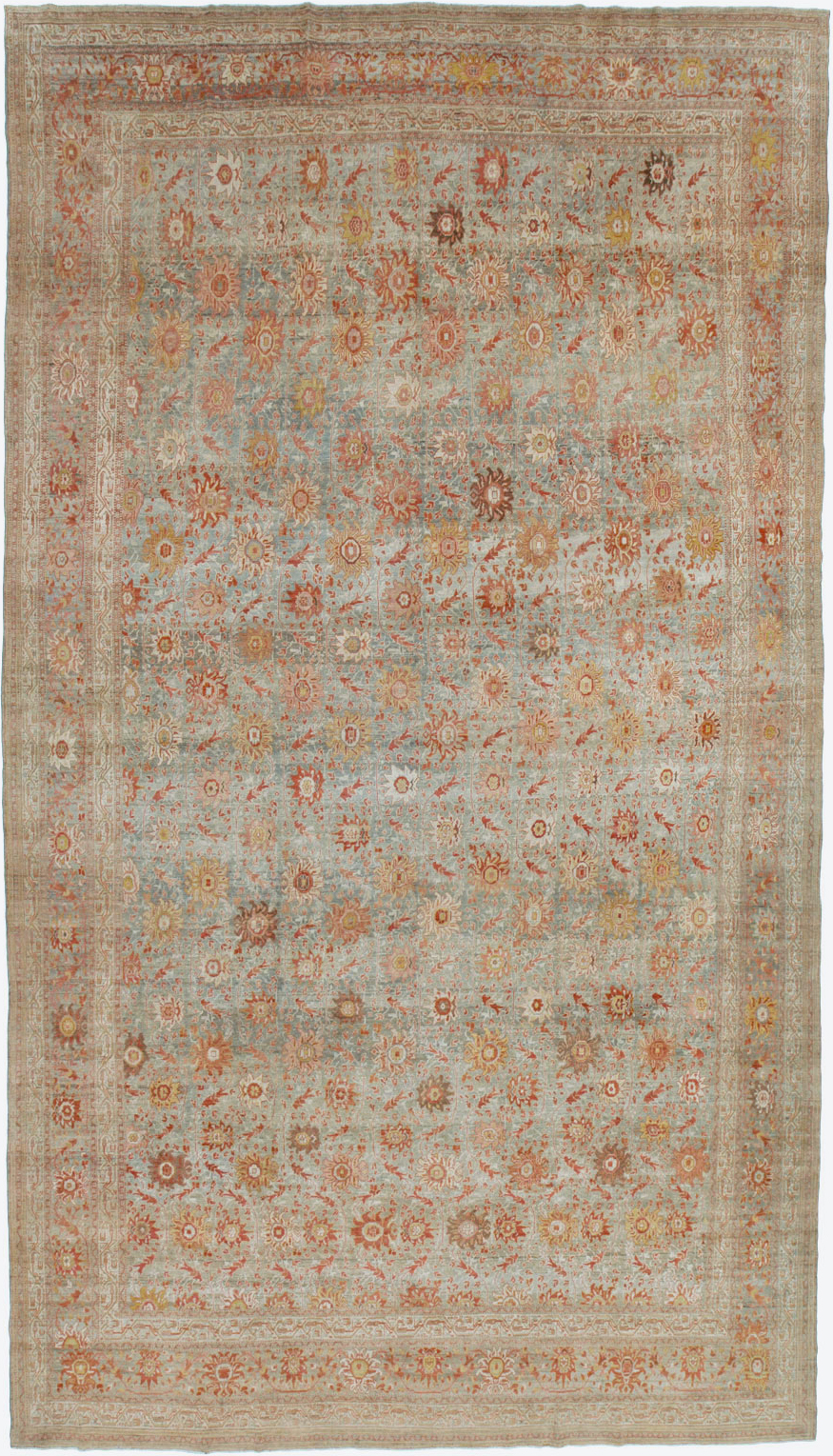 Antique Persian Mahal Carpet, No.23288 - Galerie Shabab