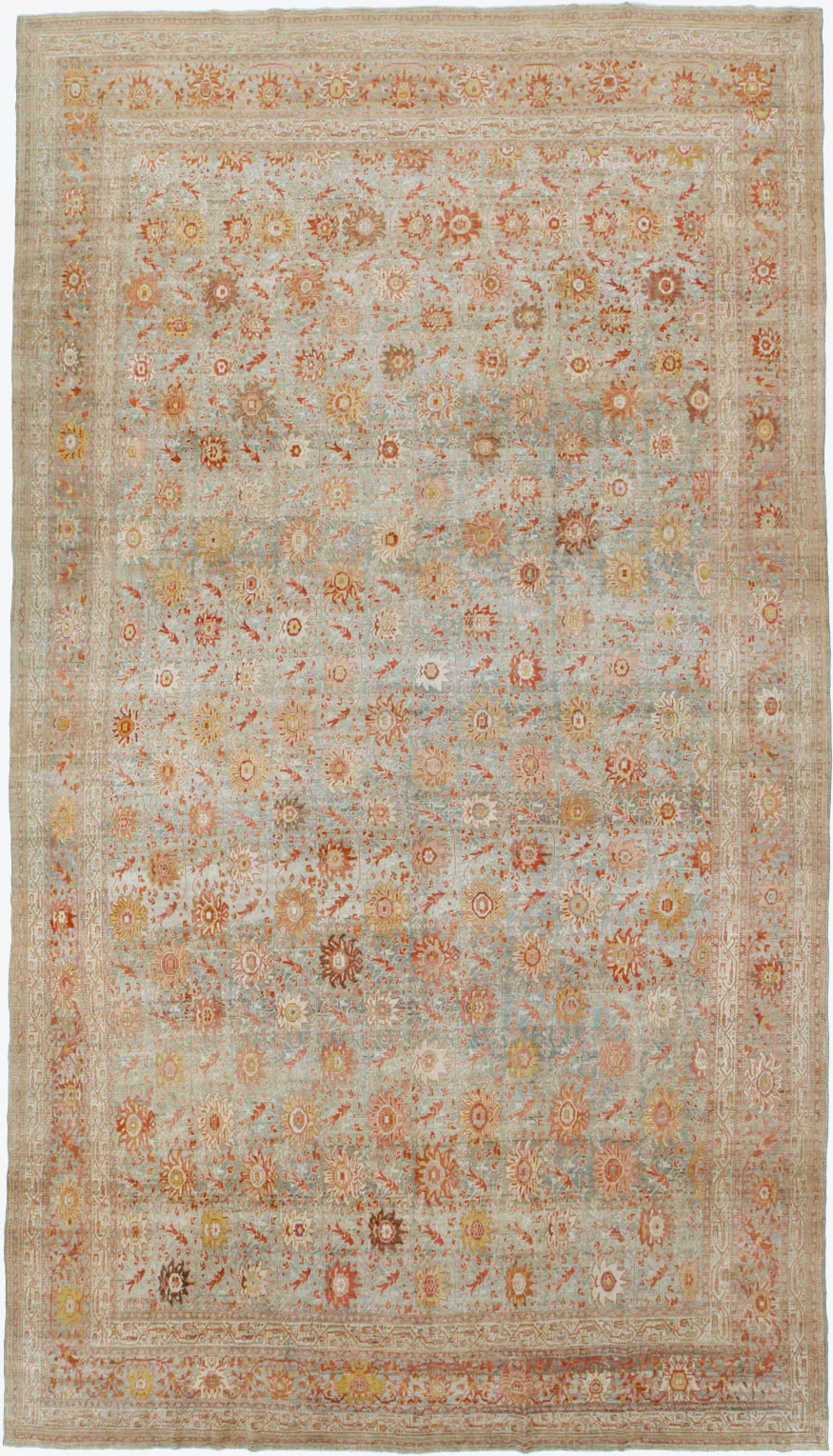 Antique Persian Mahal Carpet, No.23288 - Galerie Shabab