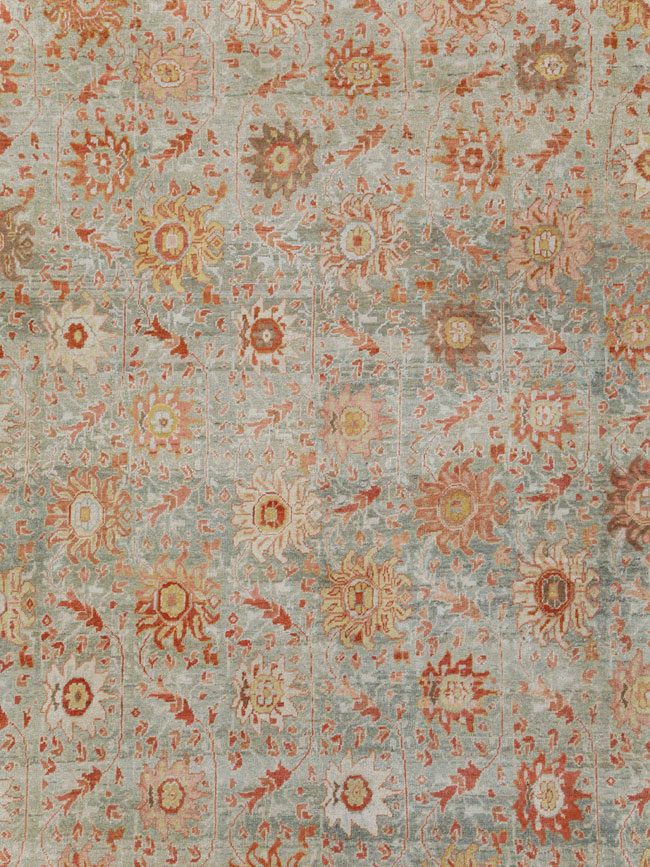 Antique Persian Mahal Carpet, No.23288 - Galerie Shabab