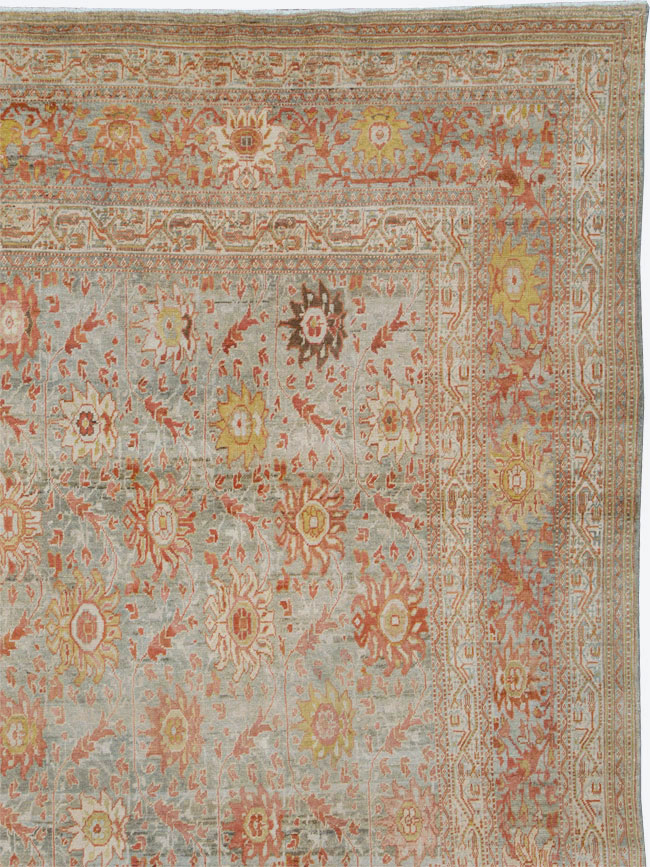 Antique Persian Mahal Carpet, No.23288 - Galerie Shabab
