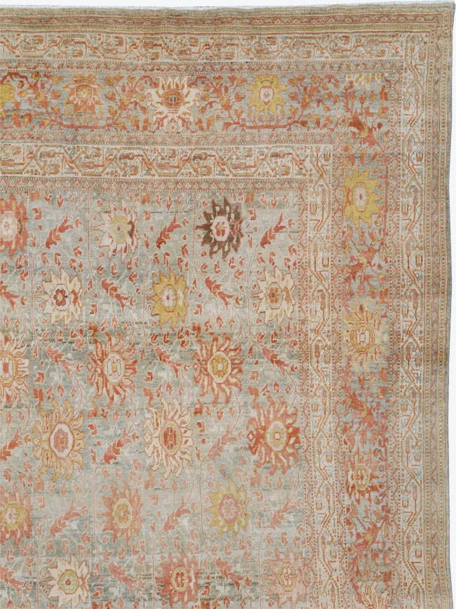 Antique Persian Mahal Carpet, No.23288 - Galerie Shabab