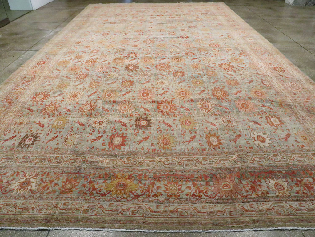 Antique Persian Mahal Carpet, No.23288 - Galerie Shabab
