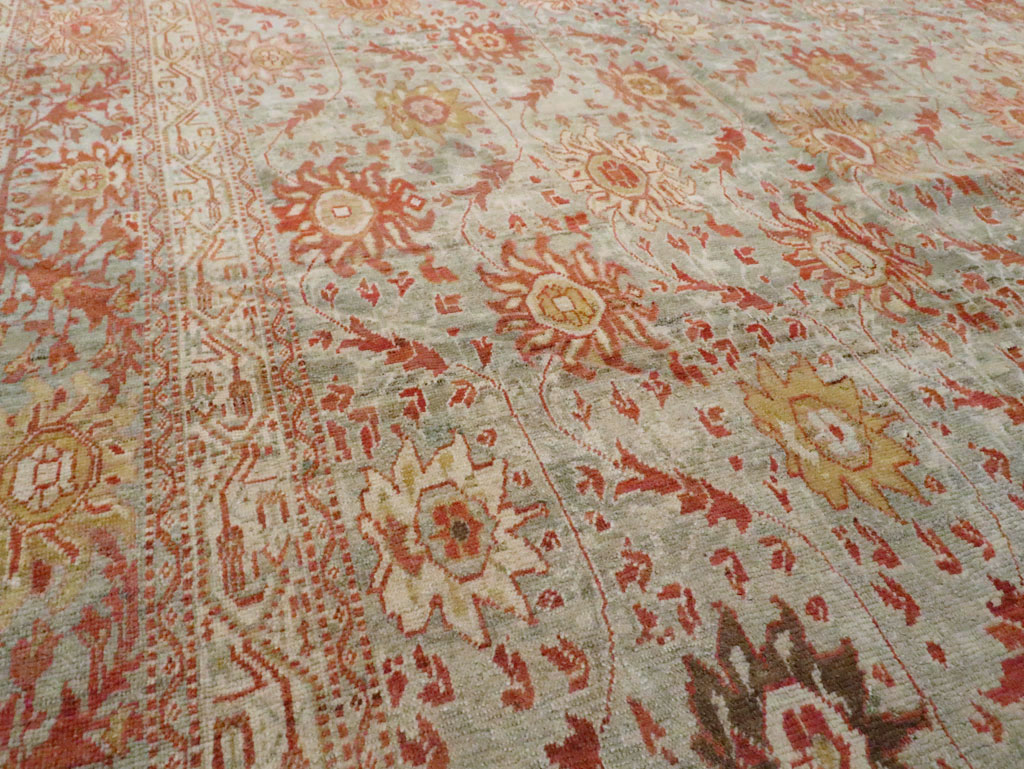 Antique Persian Mahal Carpet, No.23288 - Galerie Shabab