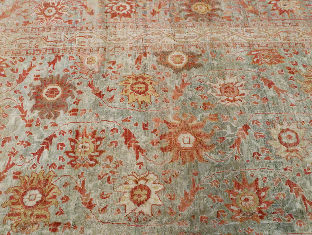 Antique Persian Mahal Carpet, No.23288 - Galerie Shabab