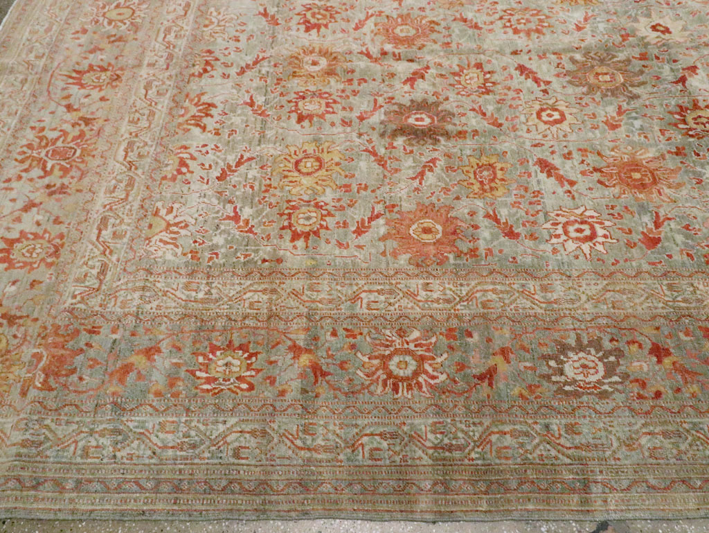 Antique Persian Mahal Carpet, No.23288 - Galerie Shabab