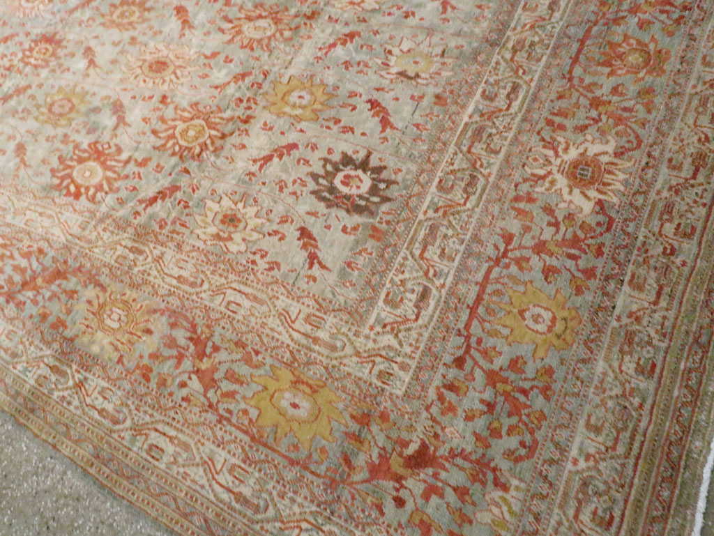 Antique Persian Mahal Carpet, No.23288 - Galerie Shabab