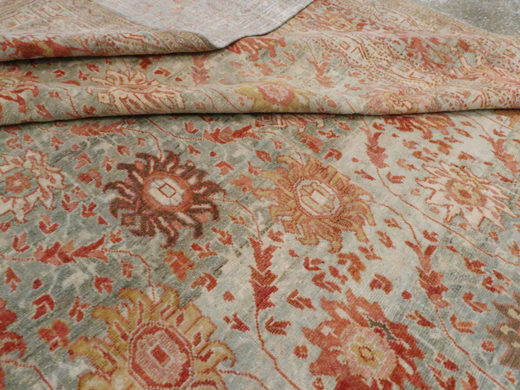Antique Persian Mahal Carpet, No.23288 - Galerie Shabab