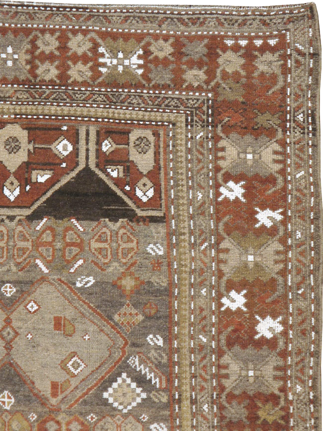 Antique Persian Kurdish Rug, No.23289 - Galerie Shabab