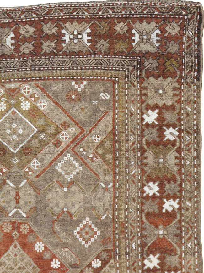Antique Persian Kurdish Rug, No.23289 - Galerie Shabab