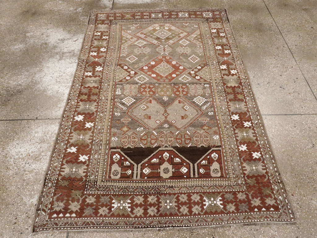 Antique Persian Kurdish Rug, No.23289 - Galerie Shabab