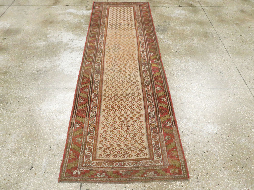 Antique Persian Kurdish Runner, No.23290 - Galerie Shabab