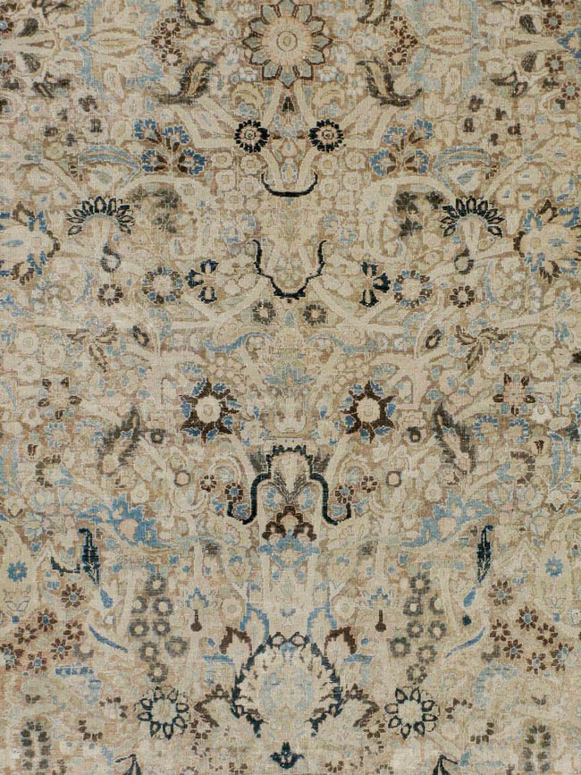 Antique Persian Mashad Carpet, No.23292 - Galerie Shabab