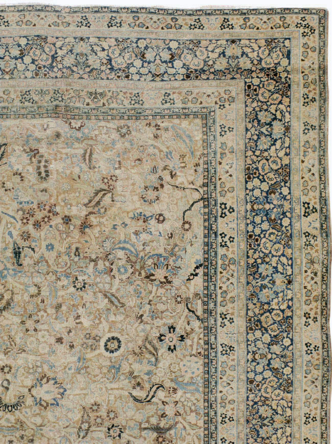 Antique Persian Mashad Carpet, No.23292 - Galerie Shabab