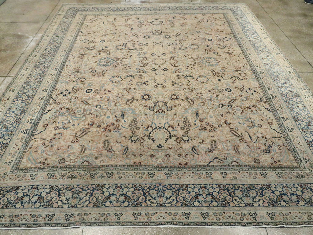 Antique Persian Mashad Carpet, No.23292 - Galerie Shabab