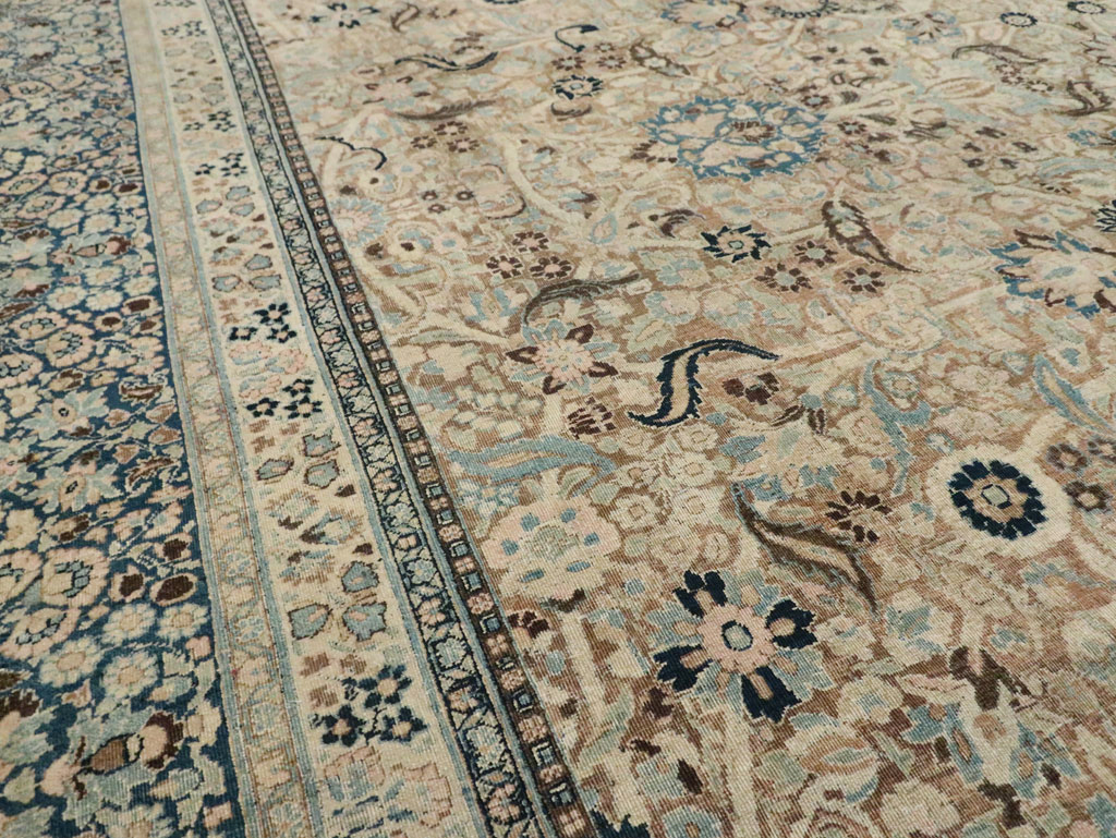 Antique Persian Mashad Carpet, No.23292 - Galerie Shabab