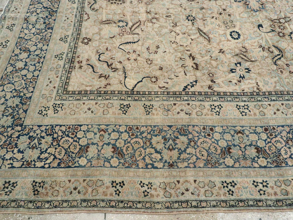 Antique Persian Mashad Carpet, No.23292 - Galerie Shabab