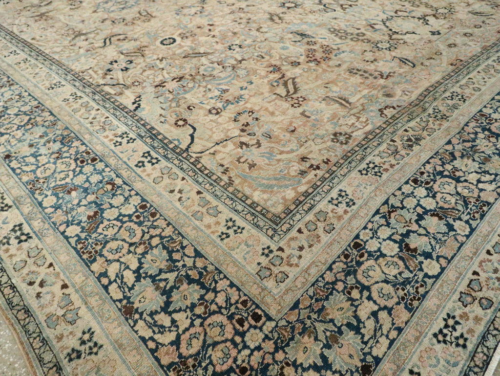 Antique Persian Mashad Carpet, No.23292 - Galerie Shabab