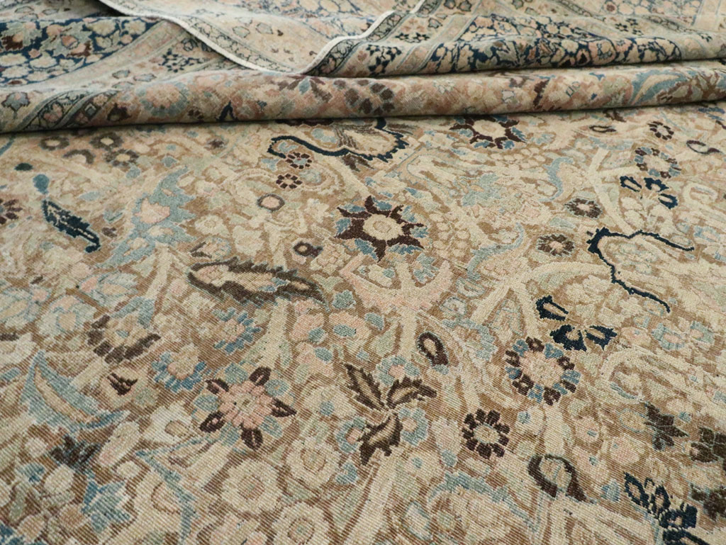 Antique Persian Mashad Carpet, No.23292 - Galerie Shabab