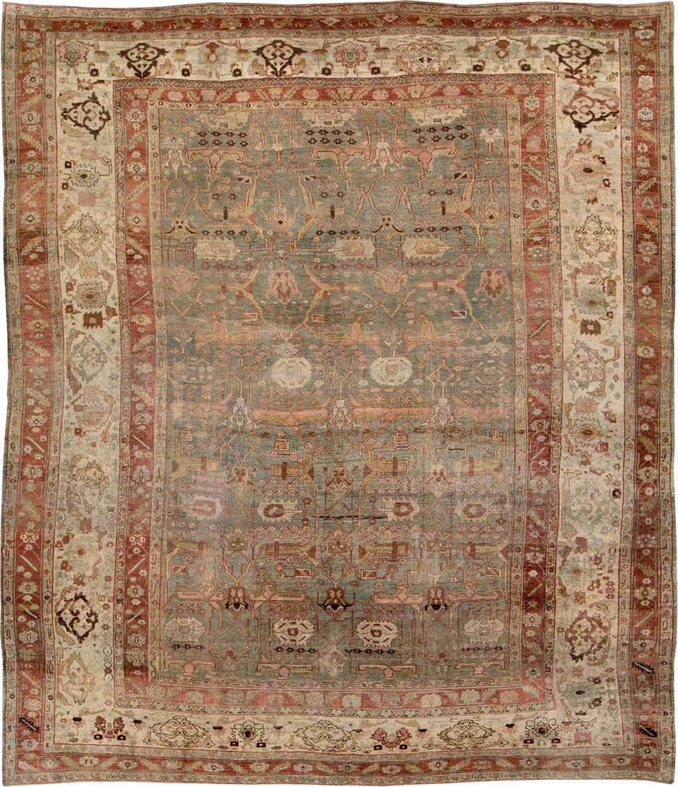 Antique Perisan Bidjar Carpet, No.23294 - Galerie Shabab