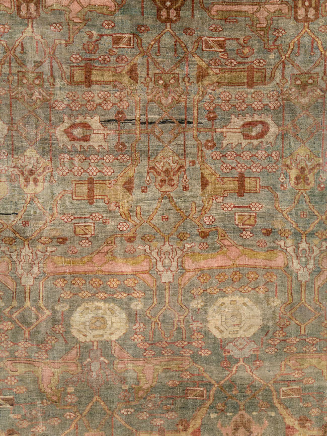 Antique Perisan Bidjar Carpet, No.23294 - Galerie Shabab