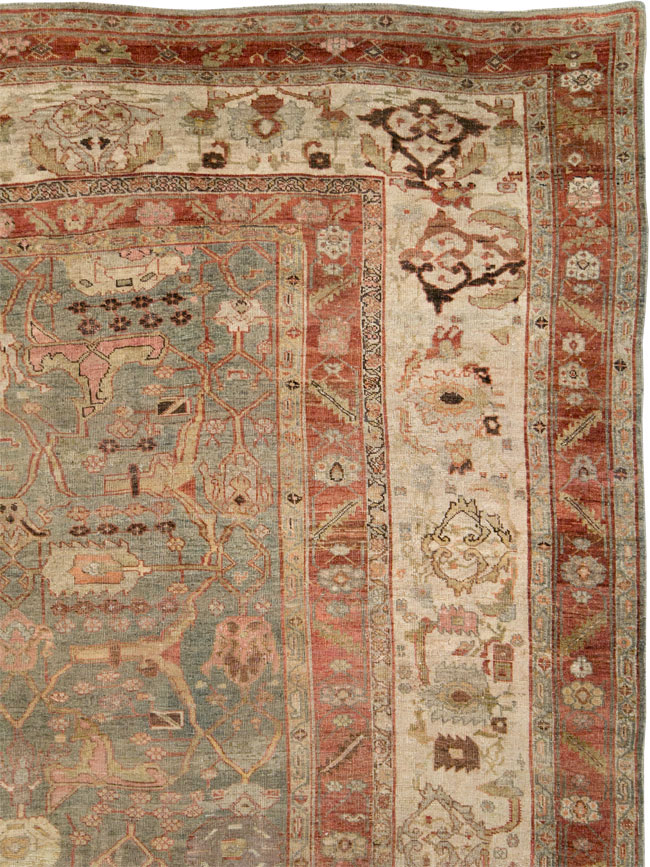 Antique Perisan Bidjar Carpet, No.23294 - Galerie Shabab
