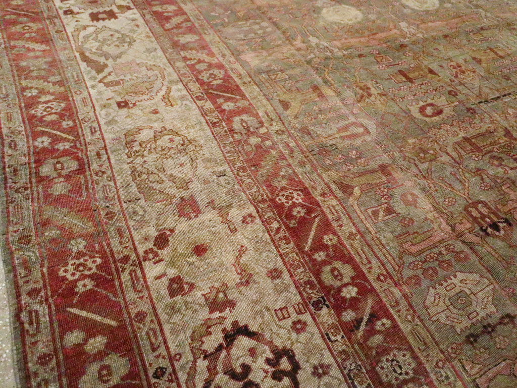 Antique Perisan Bidjar Carpet, No.23294 - Galerie Shabab