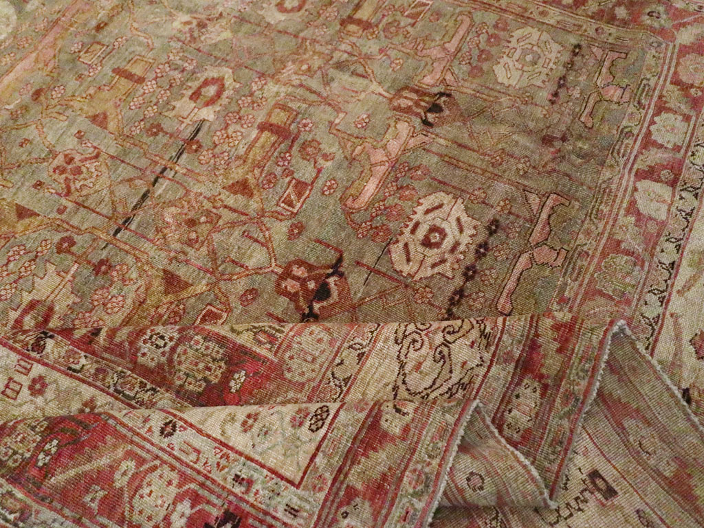Antique Perisan Bidjar Carpet, No.23294 - Galerie Shabab