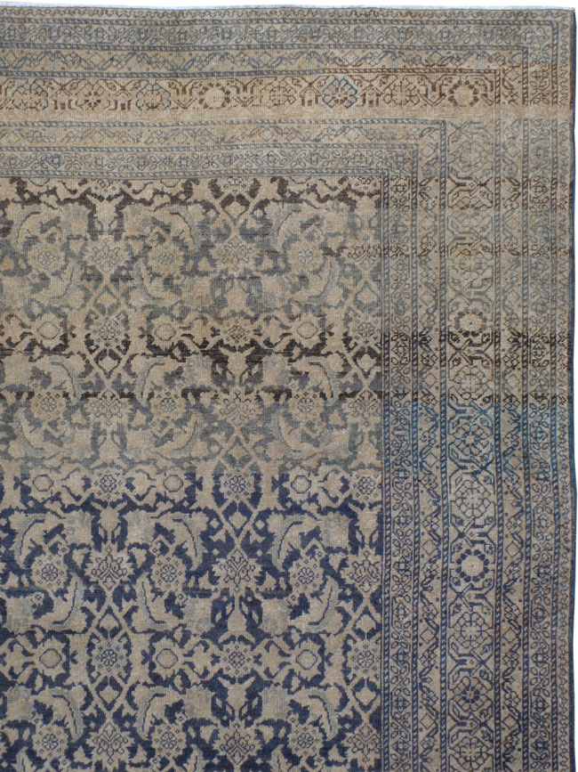Antique Tabriz Carpet, No.23296 - Galerie Shabab