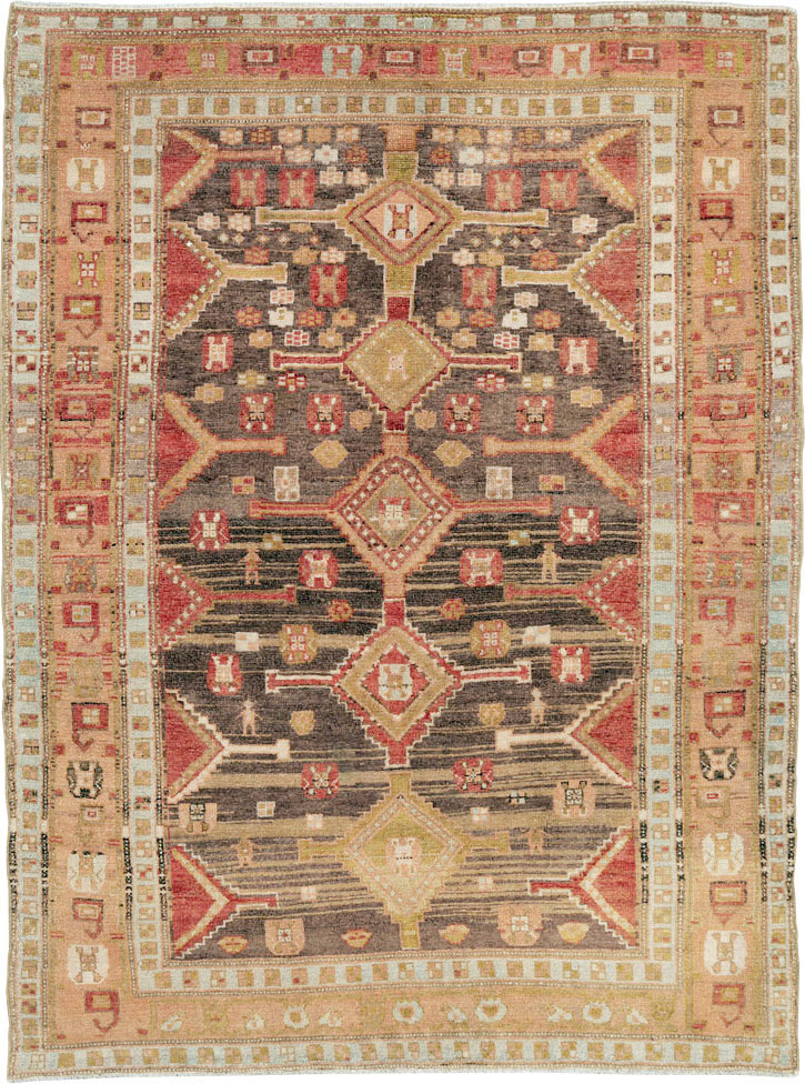 Vintage Persian Malayer Rug, No.23299 - Galerie Shabab