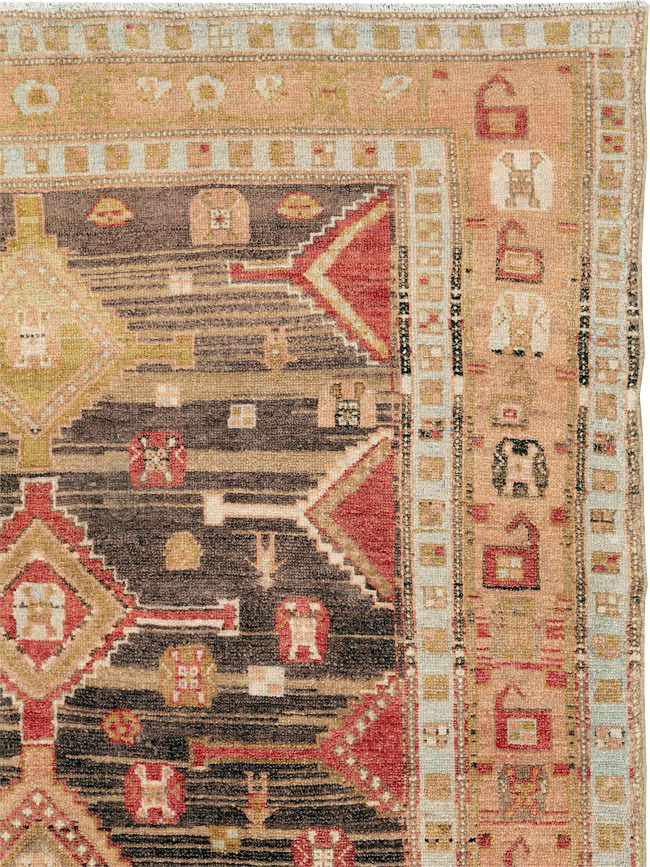 Vintage Persian Malayer Rug, No.23299 - Galerie Shabab