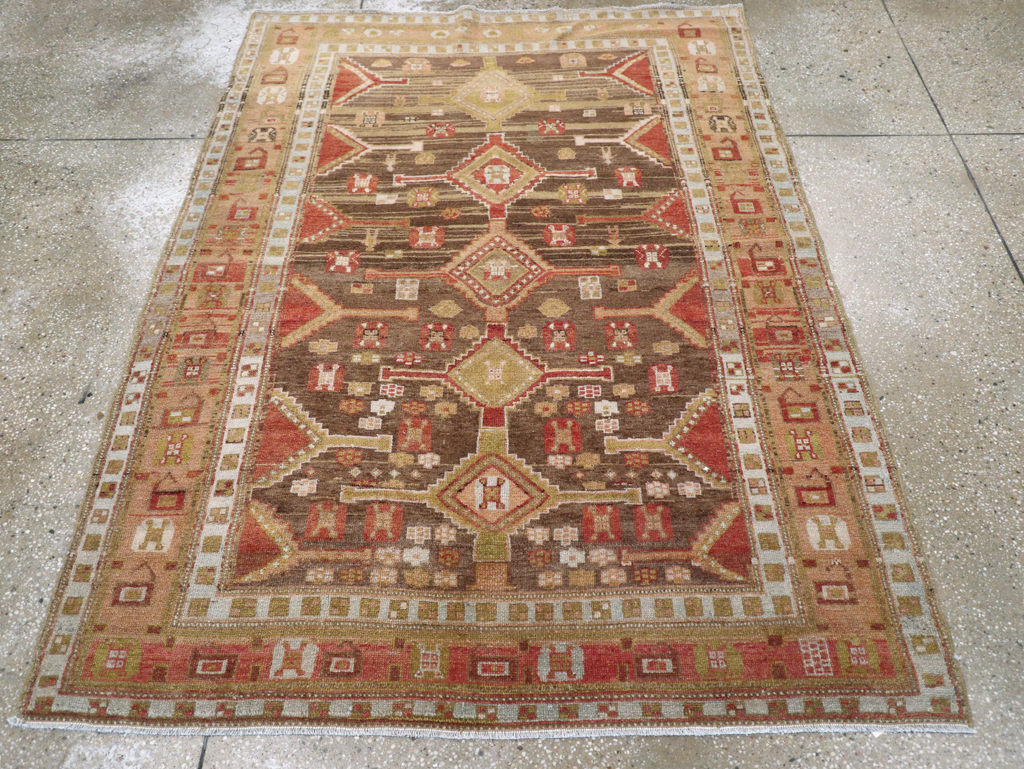 Vintage Persian Malayer Rug, No.23299 - Galerie Shabab