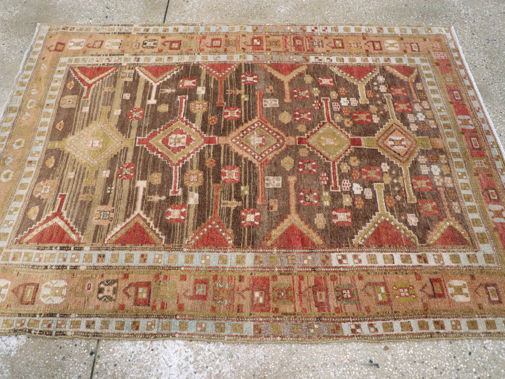 Vintage Persian Malayer Rug, No.23299 - Galerie Shabab
