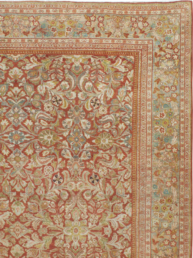 Antique Persian Mahal Carpet, No.23300 - Galerie Shabab