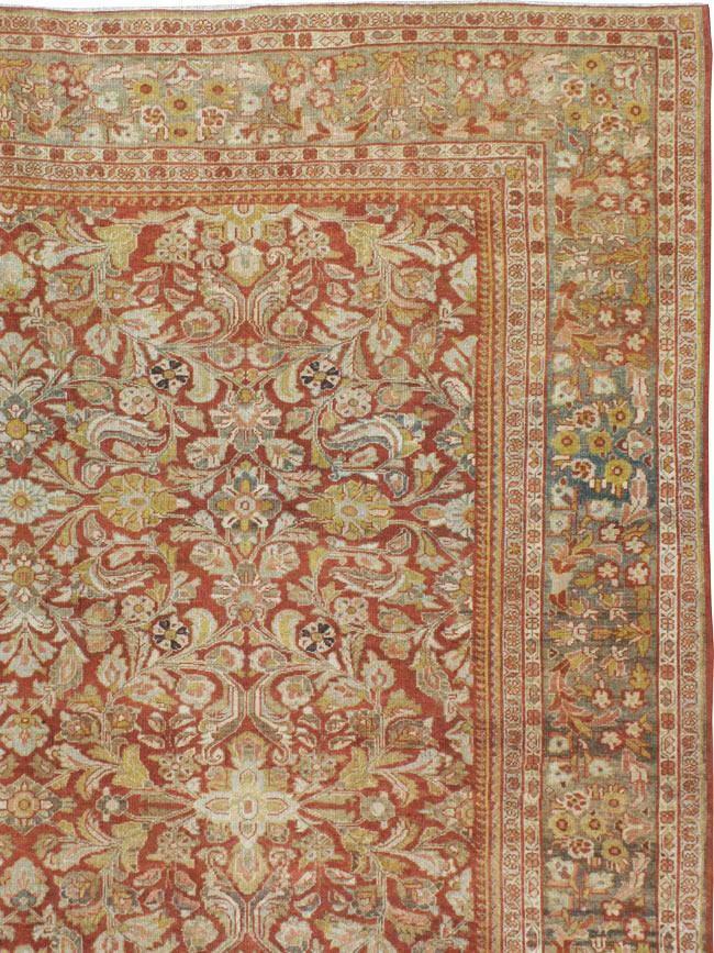 Antique Persian Mahal Carpet, No.23300 - Galerie Shabab