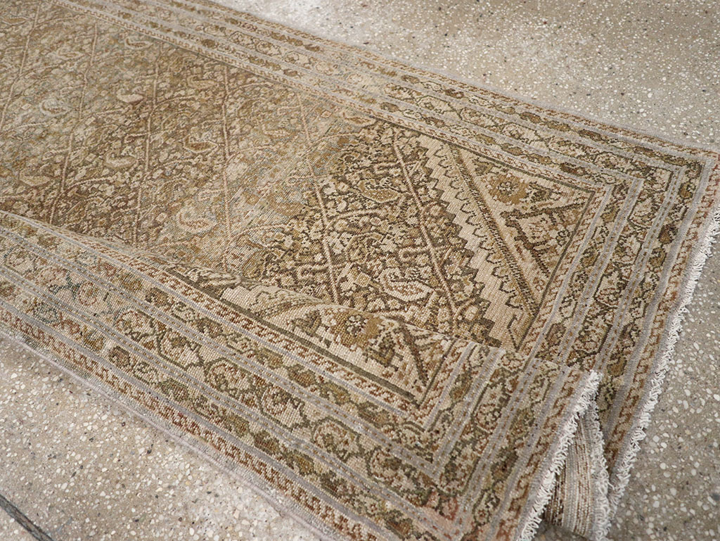 Antique Persian Malayer Runner, No.23303 - Galerie Shabab