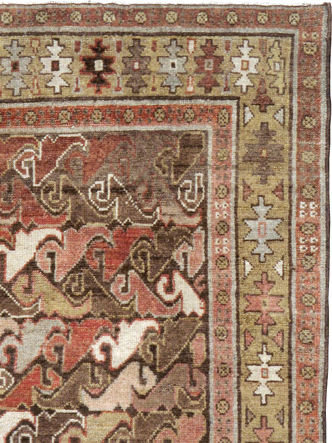 Antique Persian Kurdish Rug, No.23305 - Galerie Shabab