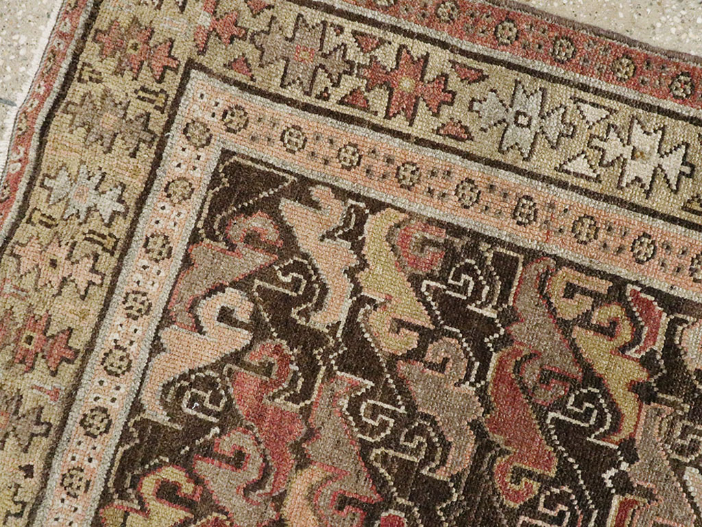 Antique Persian Kurdish Rug, No.23305 - Galerie Shabab