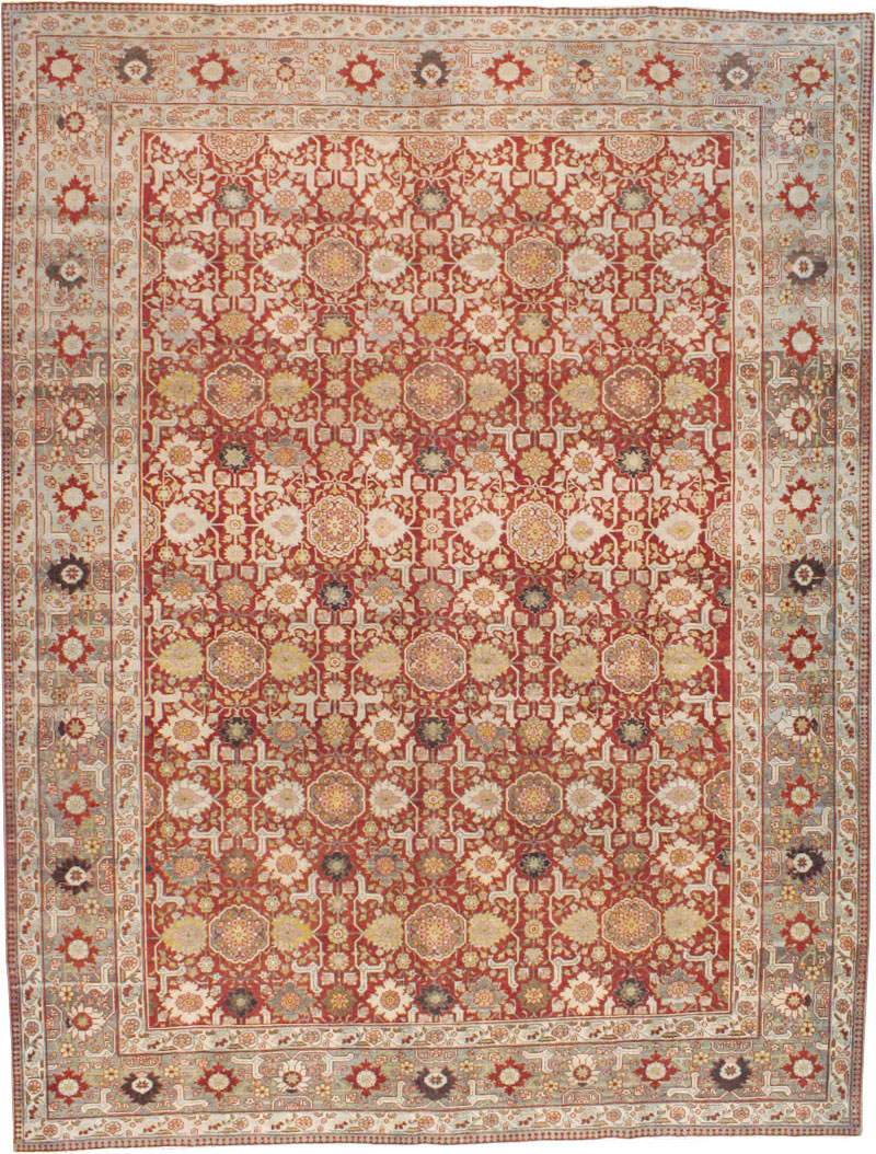 Vintage Persian Tabriz Carpet, No.23309 - Galerie Shabab